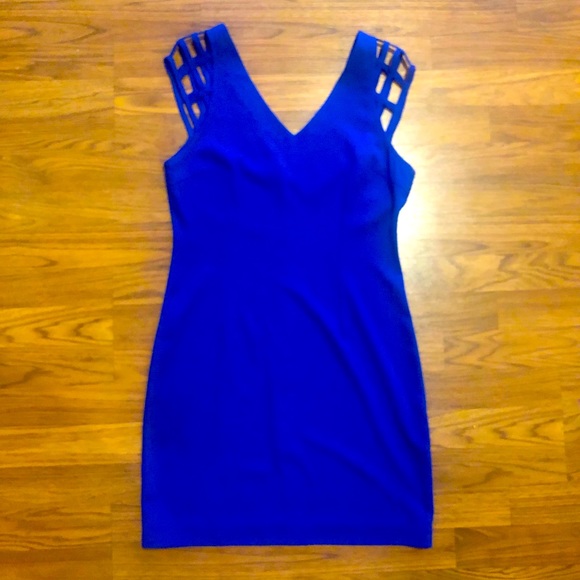 C. Luce royal blue box dress - Picture 1 of 5